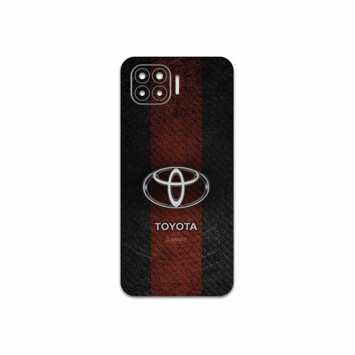 برچسب پوششی ماهوت مدل TOYOTA-Logo مناسب برای گوشی موبایل اپو A93 MAHOOT TOYOTA-Logo Cover Sticker for Oppo A93